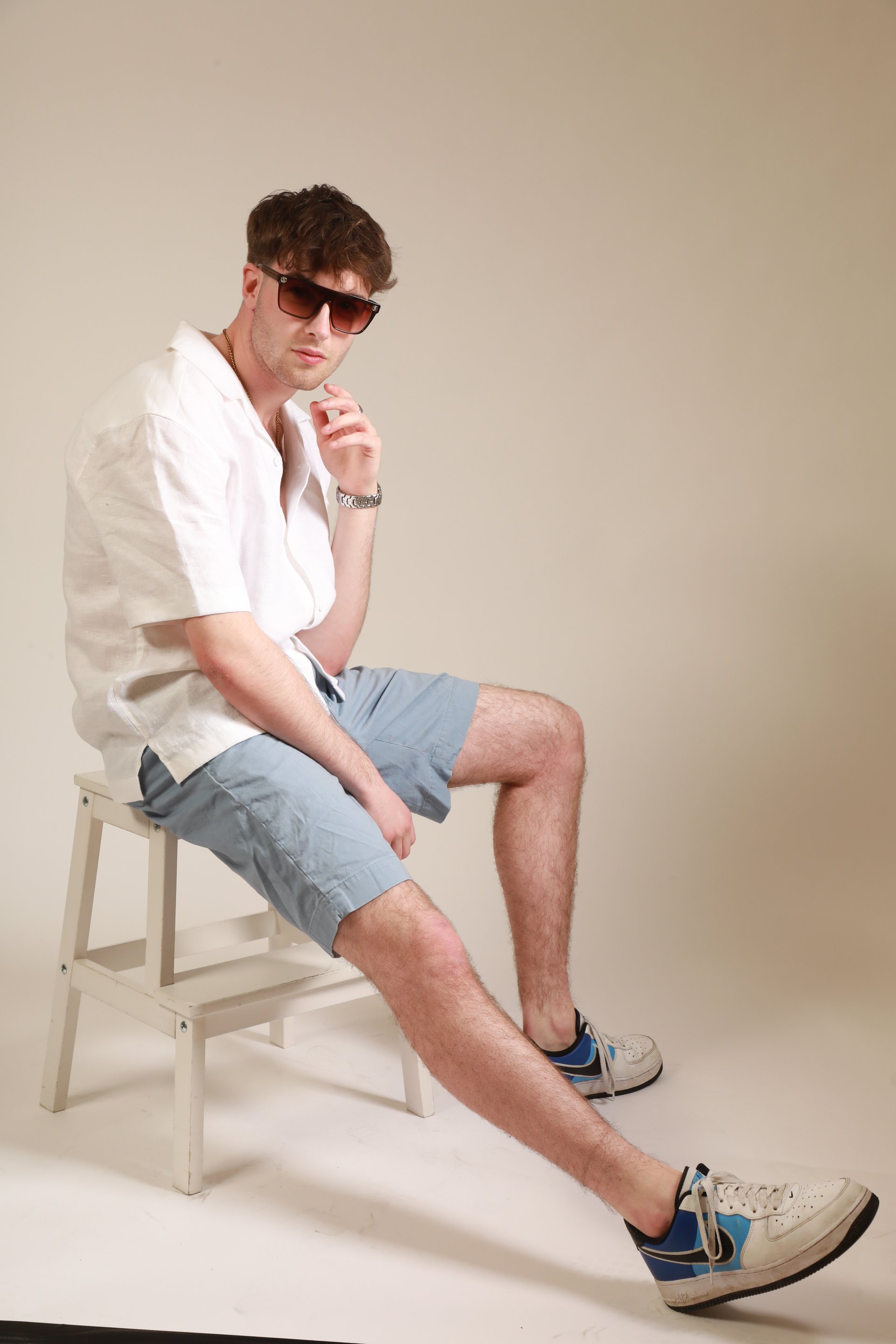 Monty Beldon fashion editorial image UK Newark model