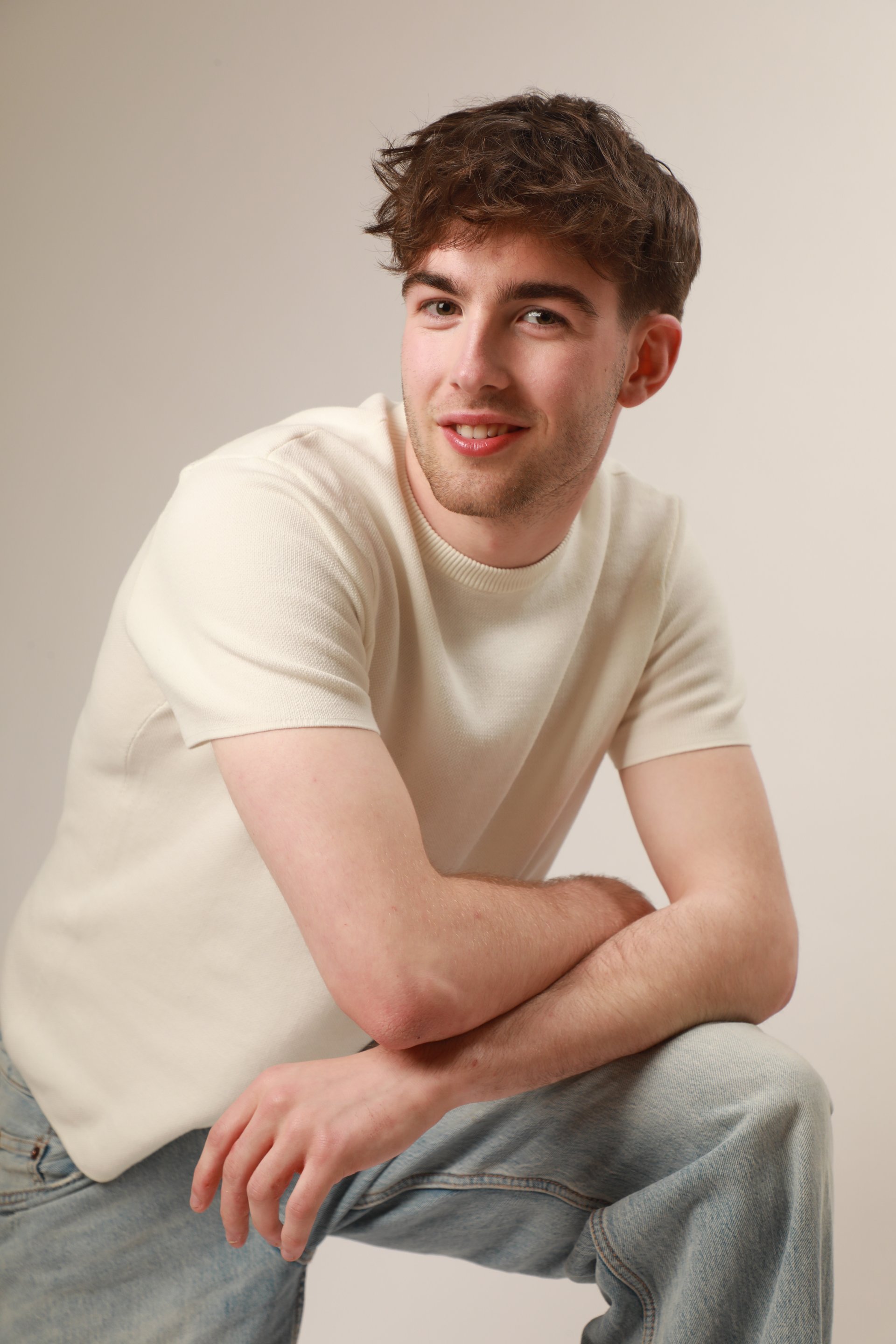 Monty Beldon outdoor editorial photography UK male model Newark