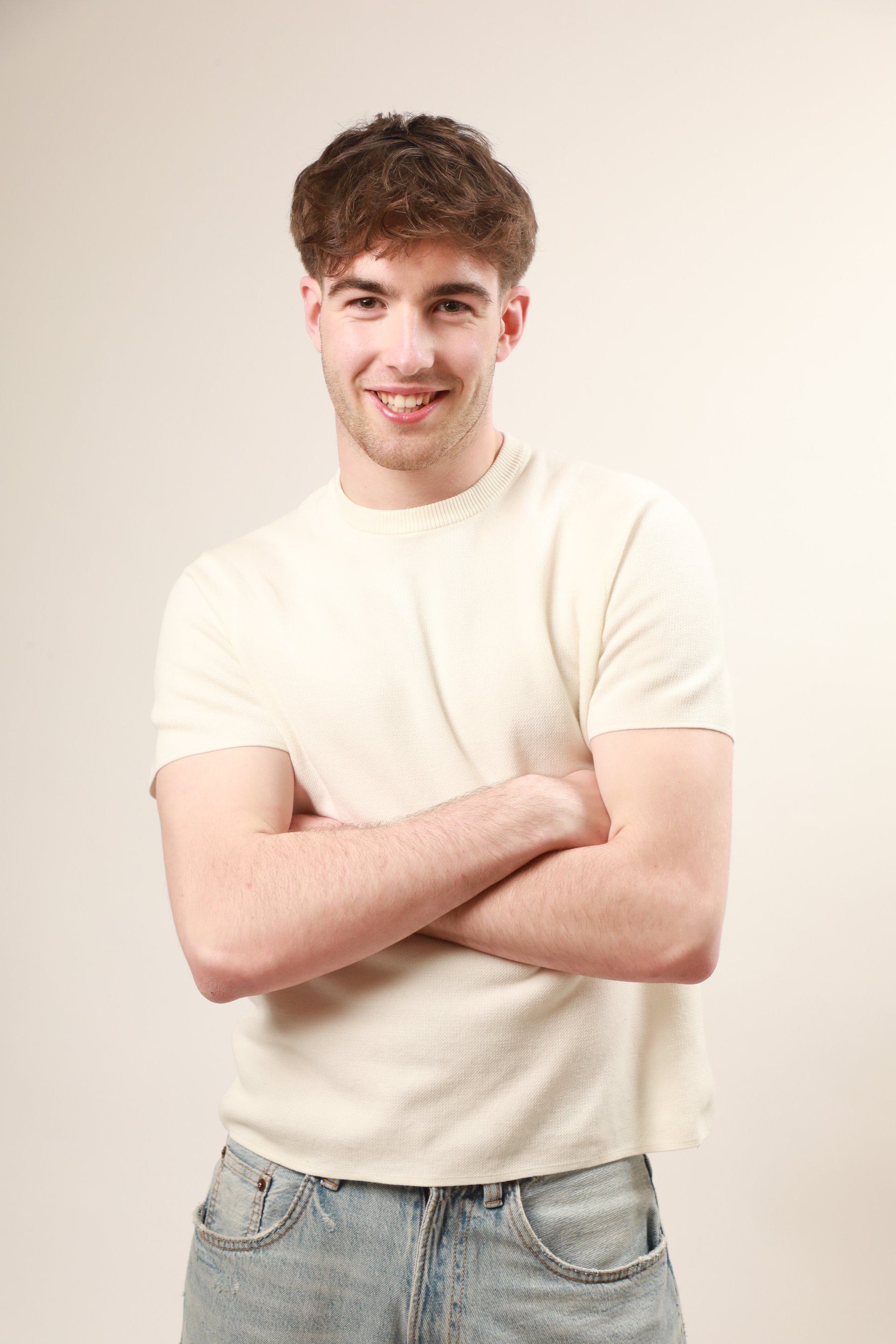 Monty Beldon professional fashion shoot British editorial model