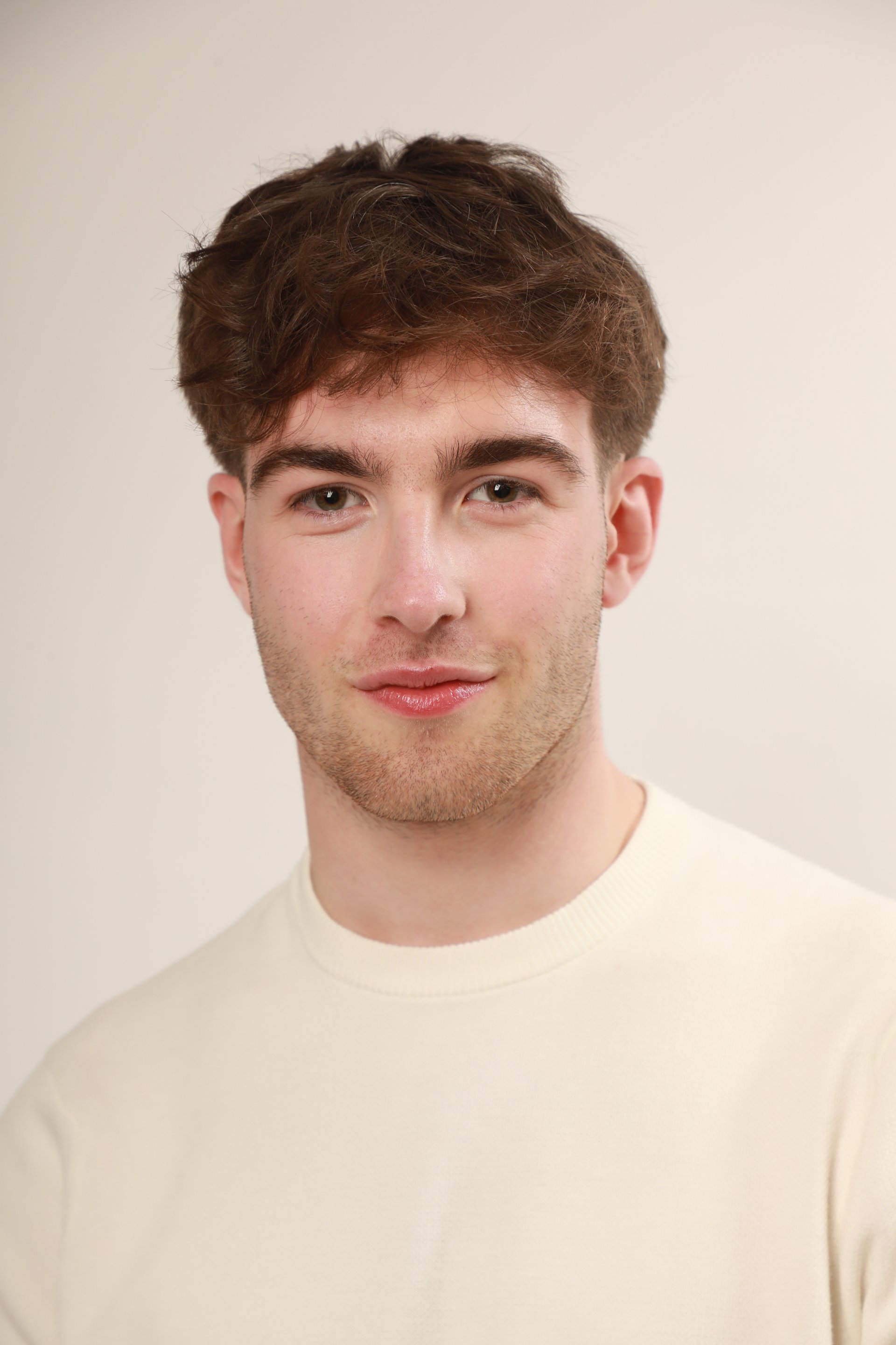 Monty Beldon professional headshot British male model portfolio